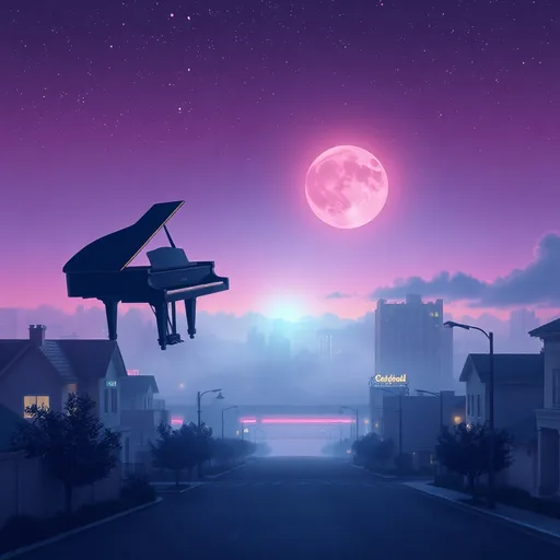 Neon Skyline Romance