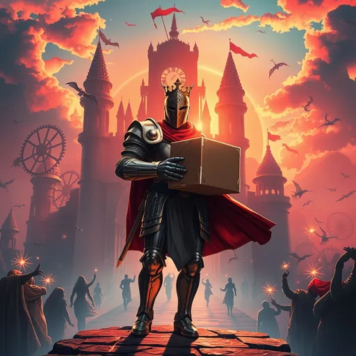 epic cinematic comedy-pop, fairy-tale spoken