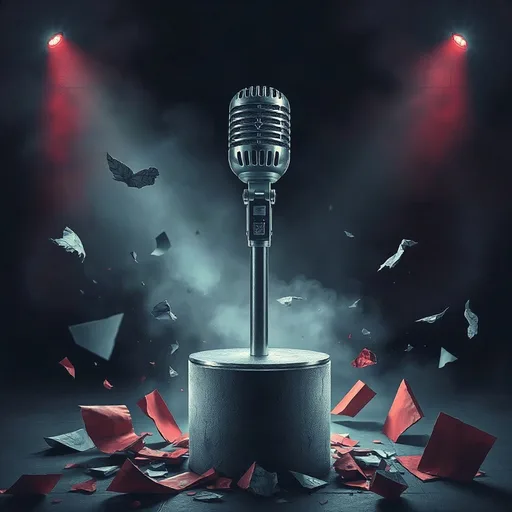 male baritone/tenor blend, snarled rap
