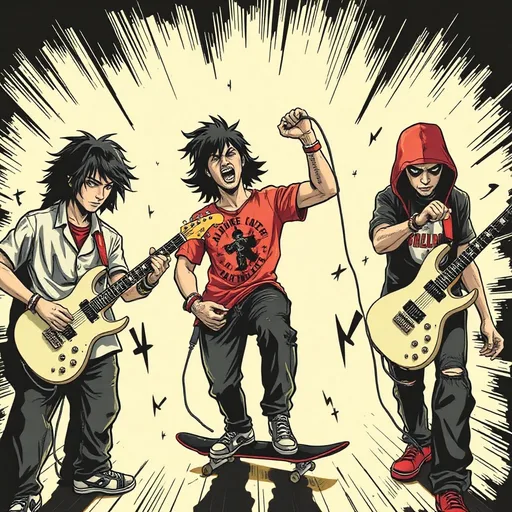 90s skatepunk identity: hyper-fast melodic