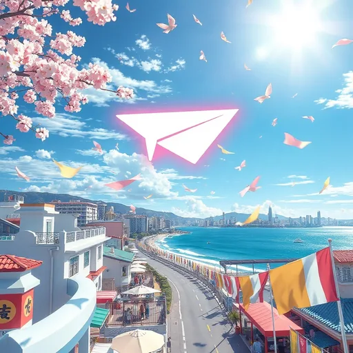 upbeat, positive J-Pop, glossy modern