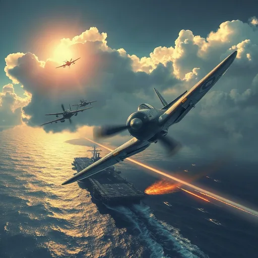 Lone Wildcat in the Sky