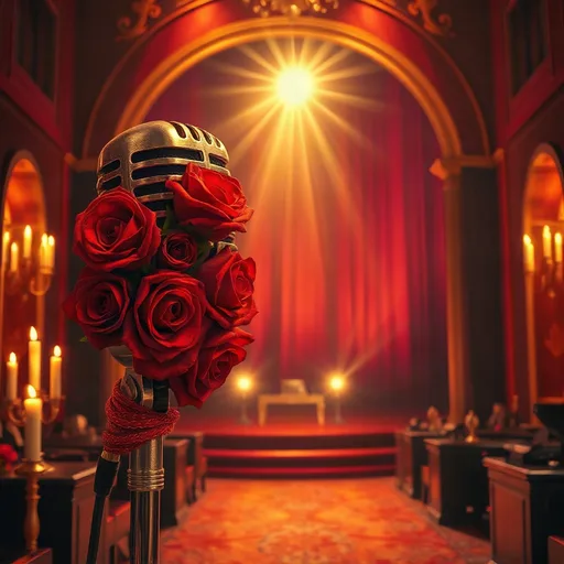 male baritone, warm and sincere