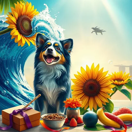 Surfin' Bel's Birthday Wave