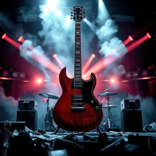 hard rock, modern arena-rock production,