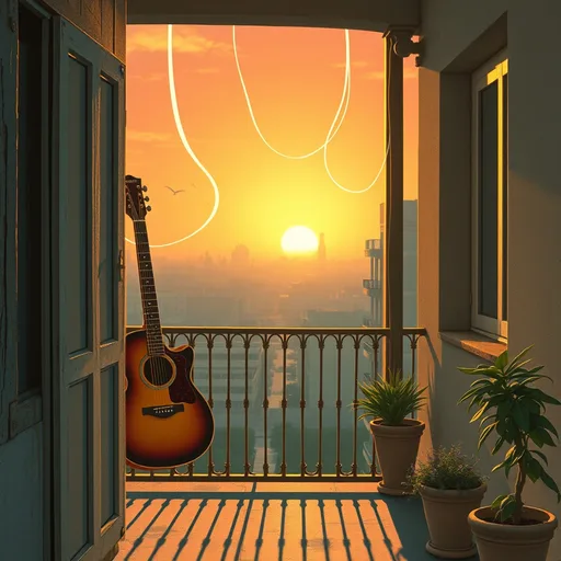 Sunday Balcony Sunset