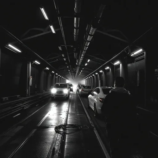 Neon U-Bahn Pulse